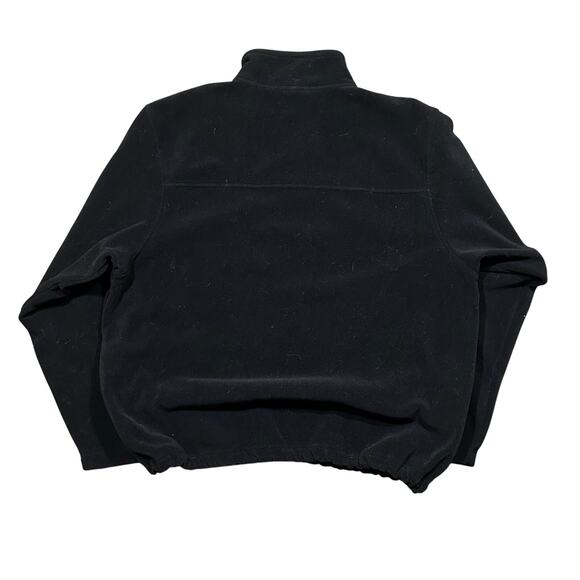 Vintage Old Navy Fleece Spell Out Quarter Zip Pullover Sweatshirt - Picture 2 of 4